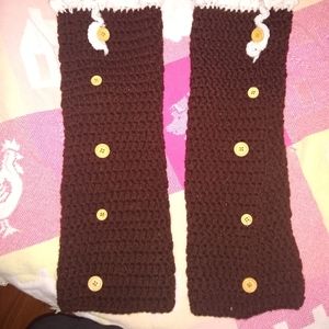 Crochet leg warmers